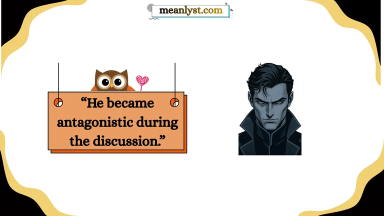 antagonistic meaning